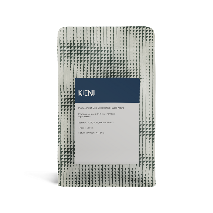 Bag of Kieni filter coffee