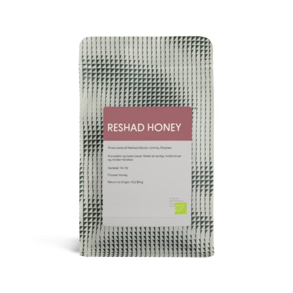 Bag of Reshad Honey filter coffee