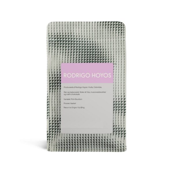 Bag of Rodrigo Hoyos filter coffee